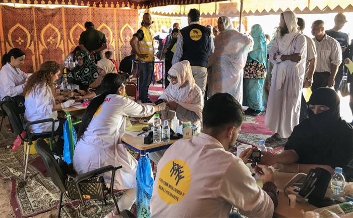 FM5 - Organisation d’une campagne médicale solidaire d’envergure dans la région de Laayoune – Sakia Al Hamra