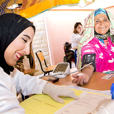 Mohammed V Foundation, community medical campaigns