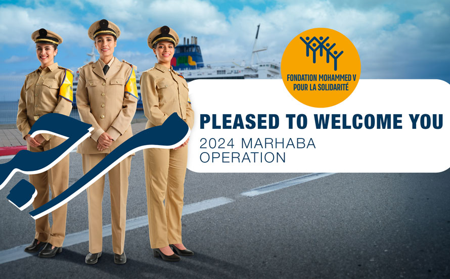 Launch of the 24th edition of Marhaba Operation