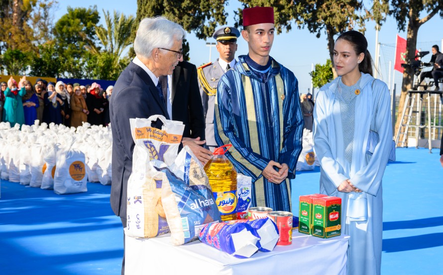 SAR Le Prince Héritier Moulay El Hassan et SAR Lalla Khadija lancent l’opération Ramadan 1446