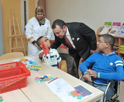 Fondation Mohammed V, handicap